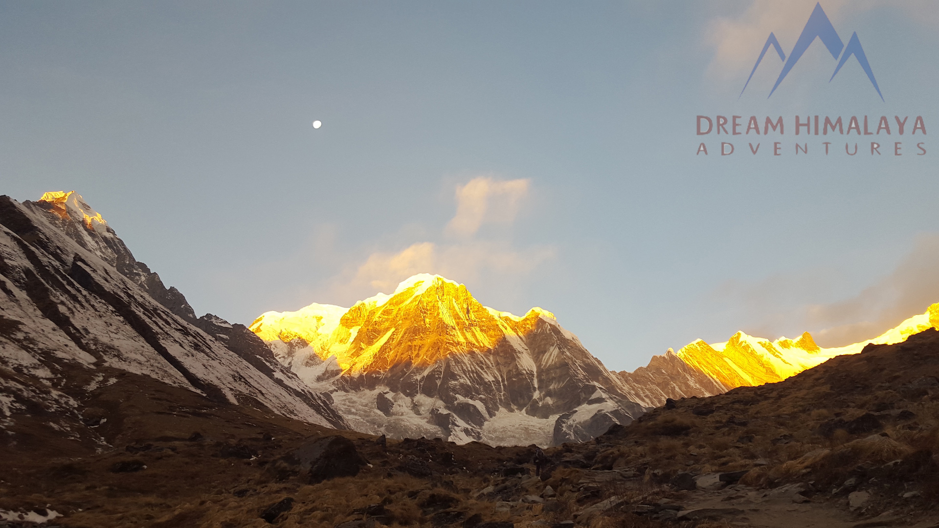  Views of Annapurna Peaks - ABC trek  